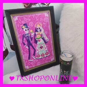 💗💀Día de Muertos Wall Decor Pink 💀💗